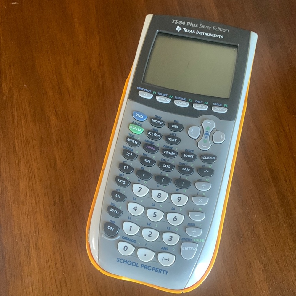 TI-84 Plus Silver Edition Graphing Calculator